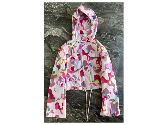 Chaqueta de seda estampada Chanel Spring 2021 Multicolor - vista 9