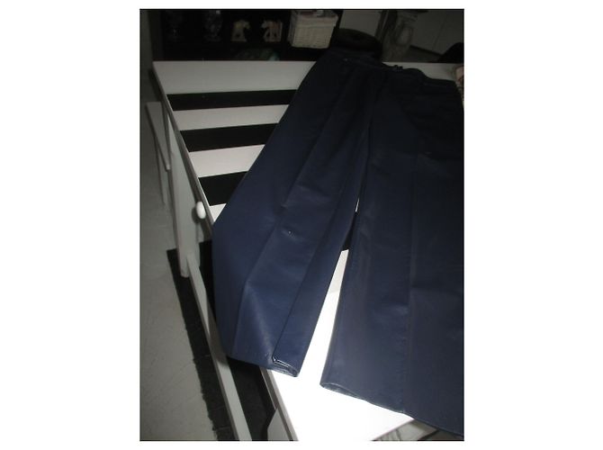 Autre Marque Manigance Hose Marineblau Polyurethan - Ansicht 4
