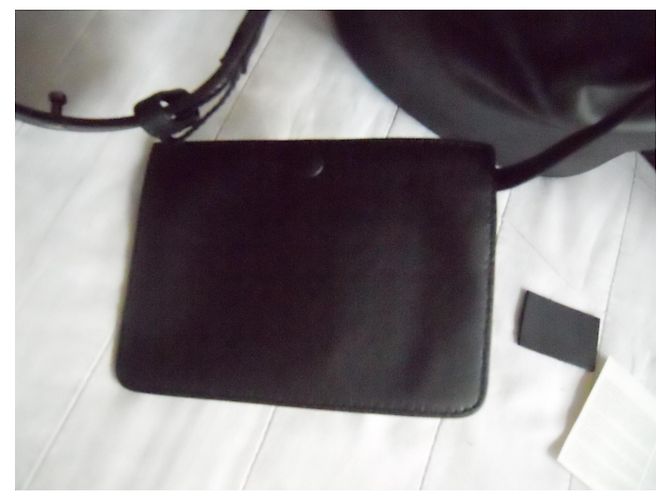 MAX MARA borsa a mano in vera pelle Nero - vista 12