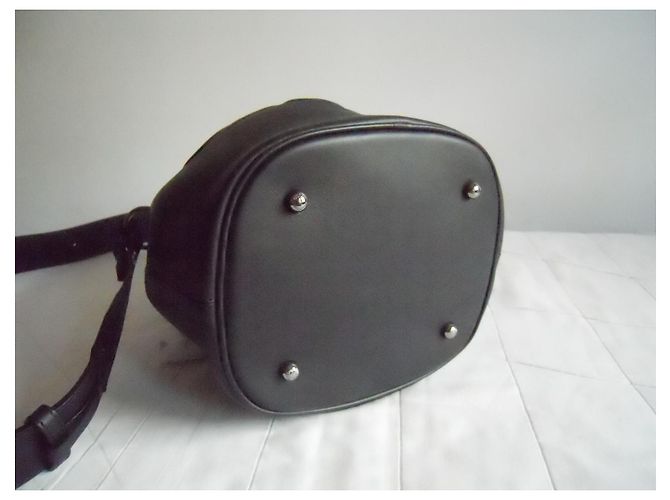 MAX MARA borsa a mano in vera pelle Nero - vista 6