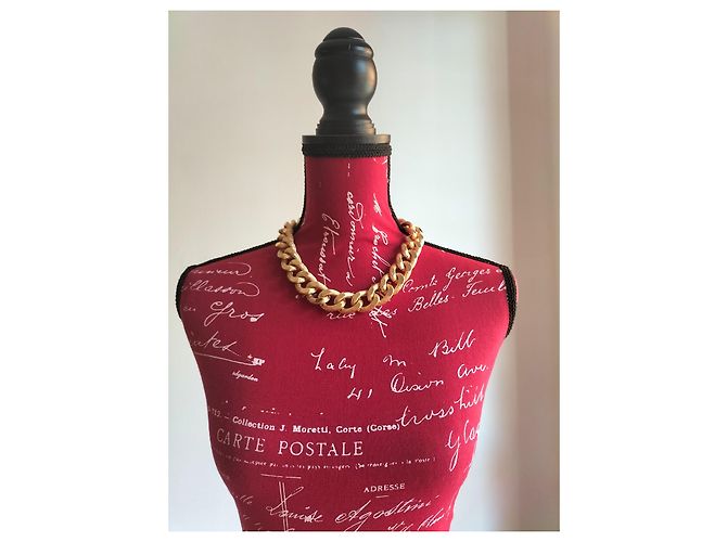 MAX MARA'S Collana in metallo con catena dorata D'oro - vista 6