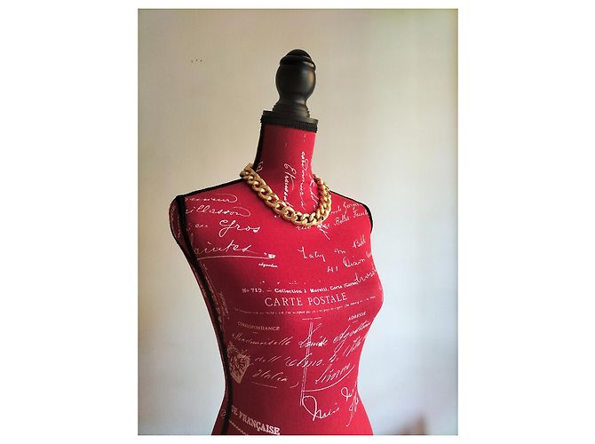 MAX MARA'S Collana in metallo con catena dorata D'oro - vista 9