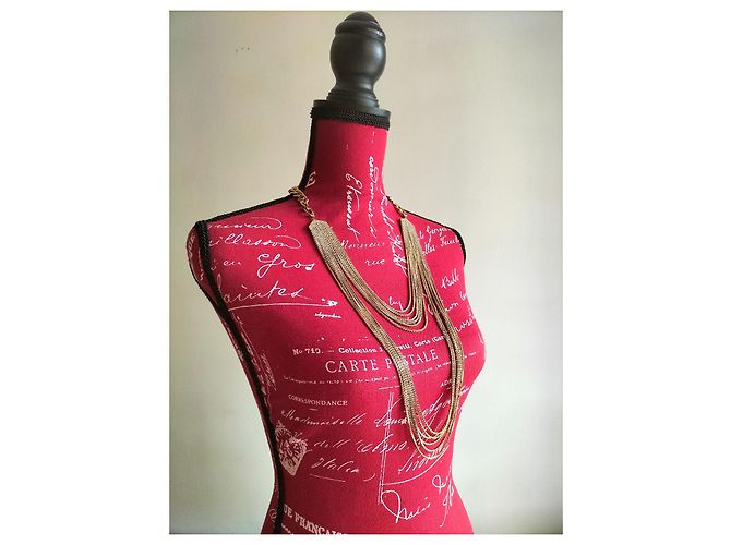 Weekend Max Mara MAX MARA'S Collana in metallo dorato D'oro - vista 12