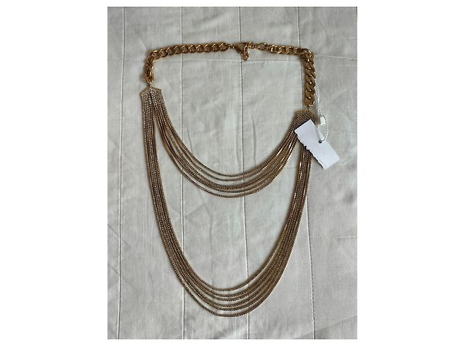 Weekend Max Mara MAX MARA'S Collana in metallo dorato D'oro - vista 2
