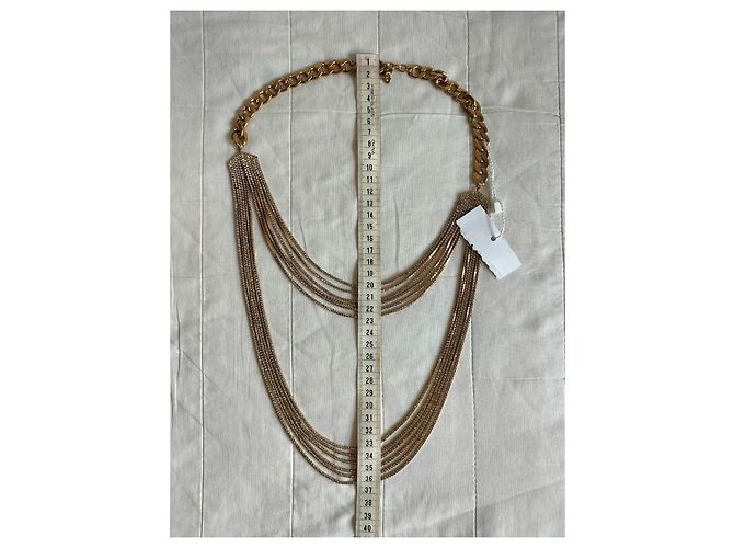 Weekend Max Mara MAX MARA'S Collana in metallo dorato D'oro - vista 3