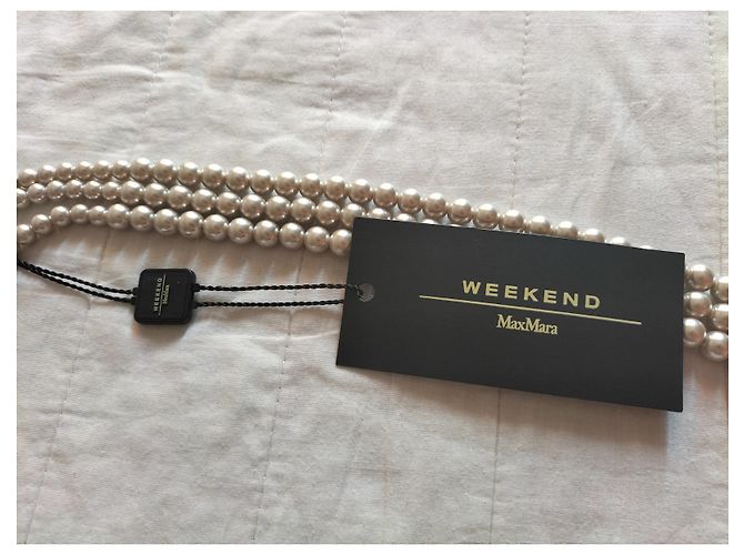 Weekend Max Mara MAX MARA Collana lunga Weekend con perle finte - vista 2