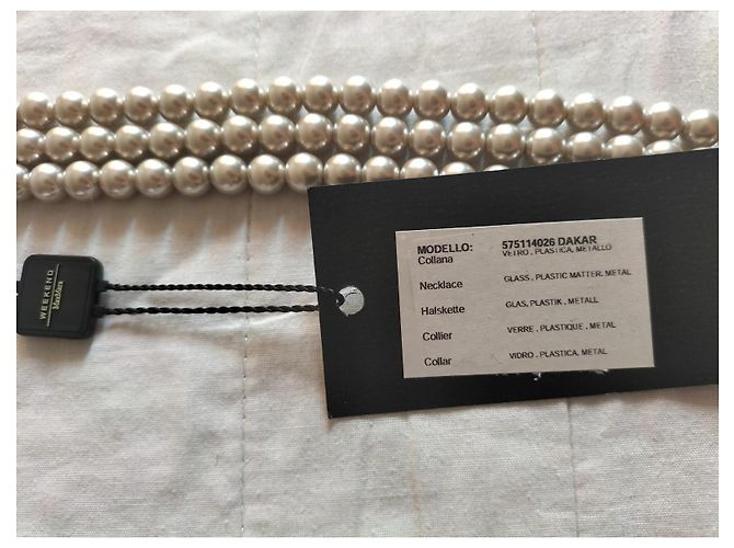 Weekend Max Mara MAX MARA Collana lunga Weekend con perle finte - vista 3