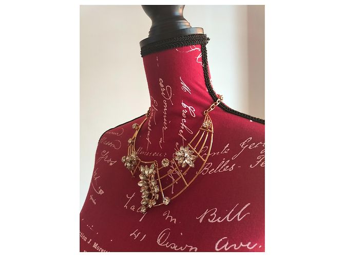Weekend Max Mara MAX MARA Weekend Collana in metallo dorato D'oro - vista 12