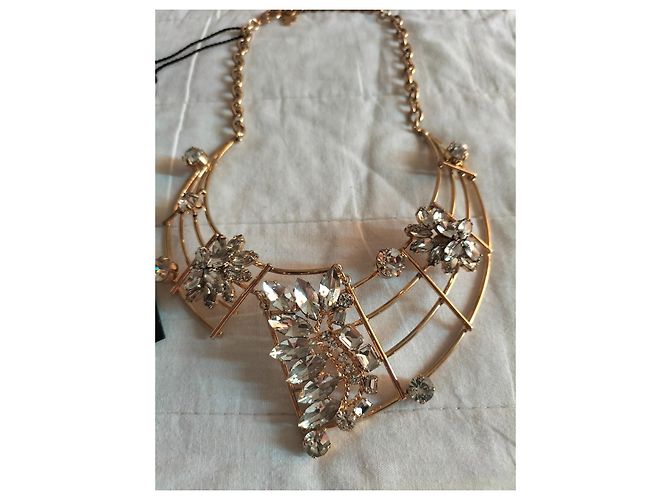 Weekend Max Mara MAX MARA Weekend Collana in metallo dorato D'oro - vista 3