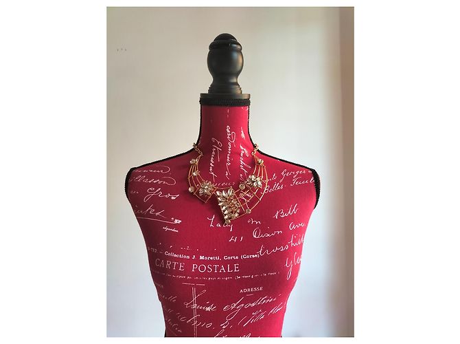 Weekend Max Mara MAX MARA Weekend Collana in metallo dorato D'oro - vista 7