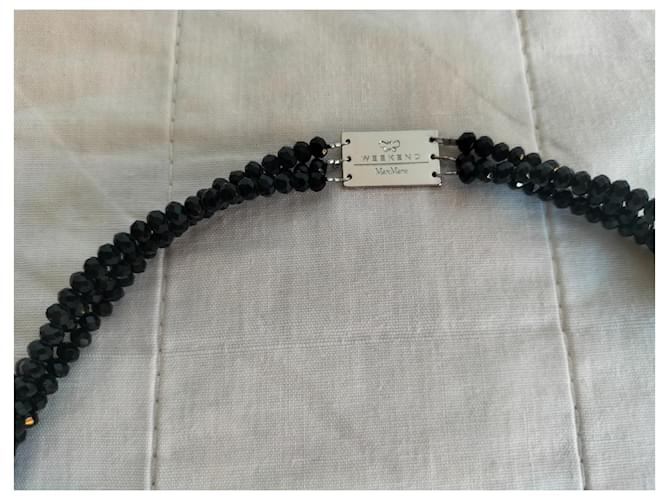 Weekend Max Mara MAX MARA Collana di perle finte Weekend Nero Bianco - vista 2