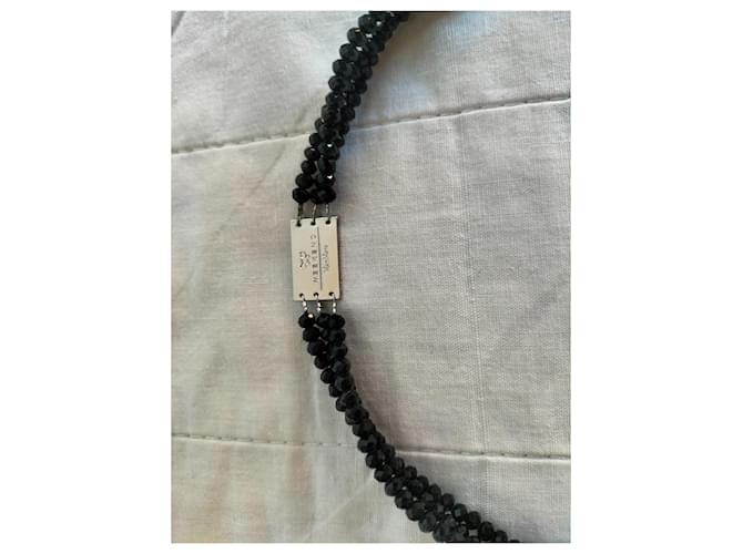 Weekend Max Mara MAX MARA Collana di perle finte Weekend Nero Bianco - vista 3