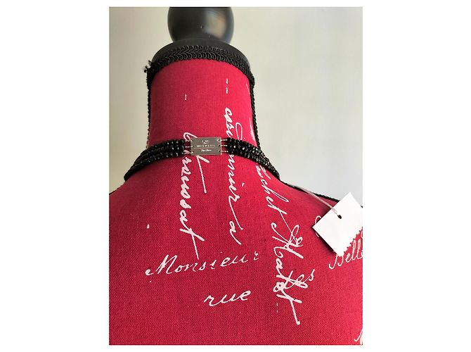 Weekend Max Mara MAX MARA Collana di perle finte Weekend Nero Bianco - vista 9