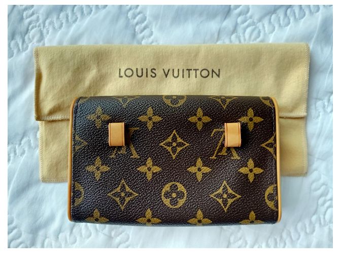 Louis Vuitton Pochette Florentine Marrone - vista 2