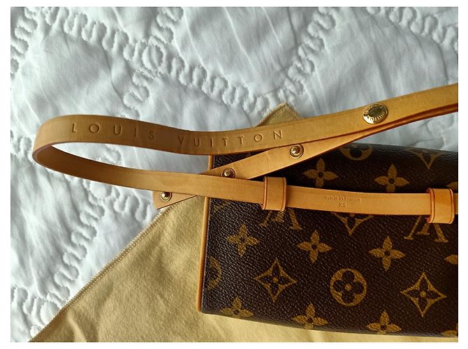 Louis Vuitton Pochette Florentine Marrone - vista 9