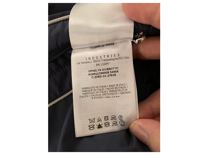 Moncler Ophelys long down parka coat - view 9