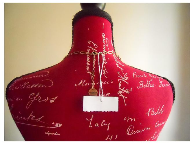 Collana in metallo martellato MAX MARA STUDIO D'oro - vista 11