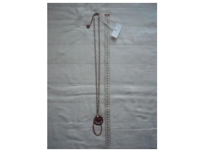 Collana in metallo martellato MAX MARA STUDIO D'oro - vista 2
