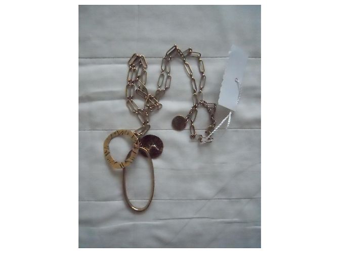 Collana in metallo martellato MAX MARA STUDIO D'oro - vista 3