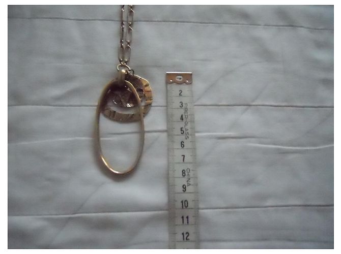 Collana in metallo martellato MAX MARA STUDIO D'oro - vista 6