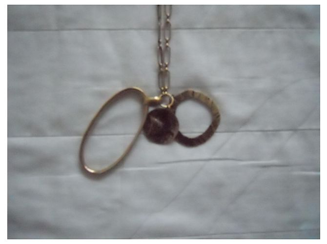 Collana in metallo martellato MAX MARA STUDIO D'oro - vista 7