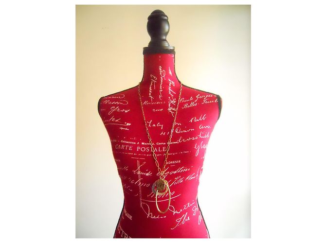 Collana in metallo martellato MAX MARA STUDIO D'oro - vista 8