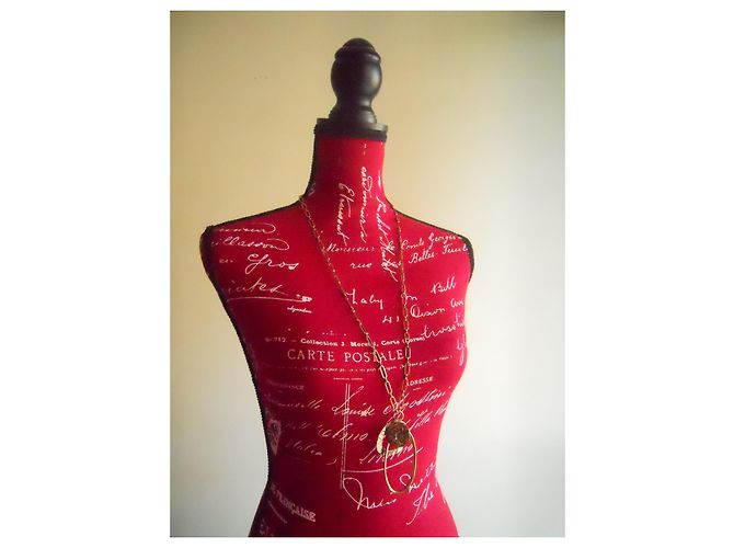 Collana in metallo martellato MAX MARA STUDIO D'oro - vista 9