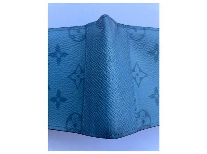 Louis Vuitton Sold Out Denim Blue Multiple Wallet Slender - view 11