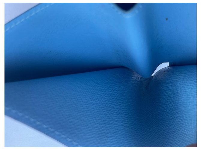 Louis Vuitton Sold Out Denim Blue Multiple Wallet Slender - view 16