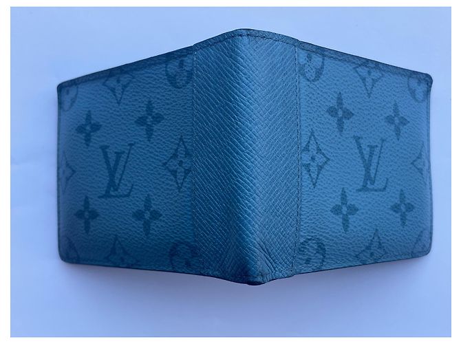 Louis Vuitton Sold Out Denim Blue Multiple Wallet Slender - view 4