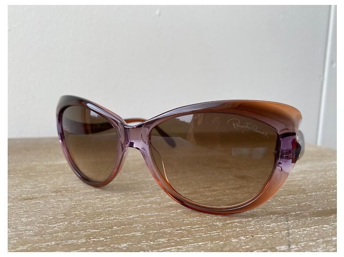 Gafas de sol Roberto Cavalli.  Modelo: Bandos 731S 47F Castaño Multicolor - vista 7