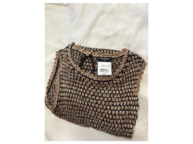 Chanel Kleid Beige Bronze - Ansicht 7