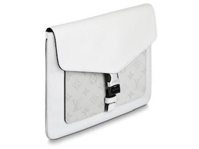 Louis Vuitton Messager à rabat LV Outdoor neuf Blanc - vue 5