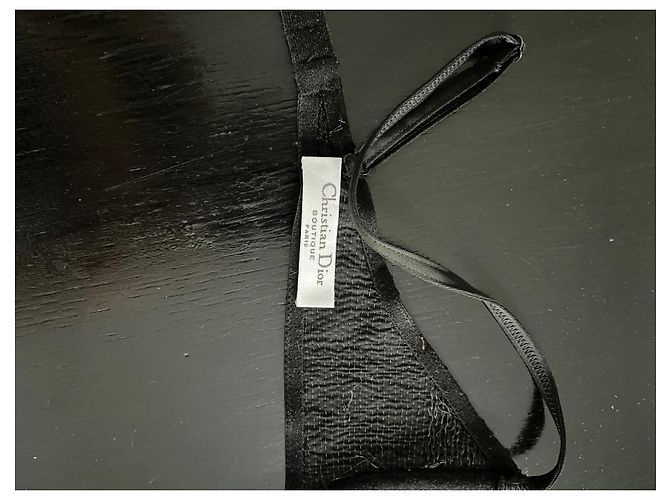 Dior sutiã bordado com miçangas pretas - vista 5