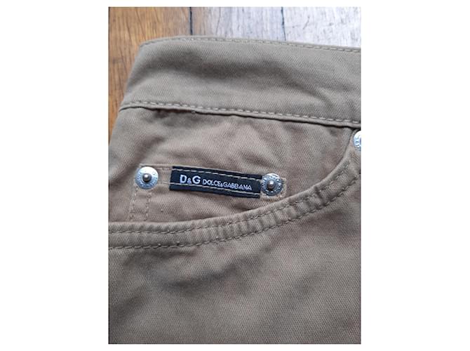 Dolce & Gabbana Falda algodón Dolce&Gabbana Castaño - vista 3
