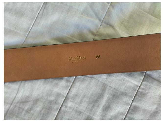 MAX MARA brandneuer Echtledergürtel Grau - Ansicht 8