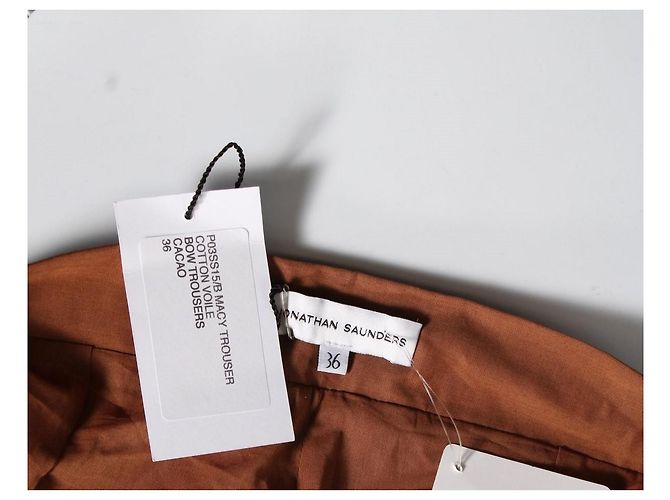 Jonathan Saunders Pantalones, polainas Castaño - vista 3
