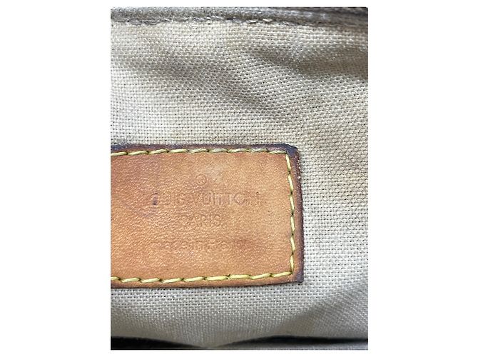 Louis Vuitton Damier Azur Figheri Tragetasche Beige - Ansicht 11
