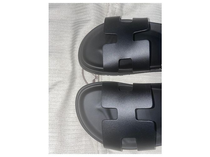 Hermès Sandalias Negro - vista 2