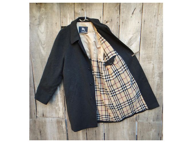 Burberry short coat size 54 Dark grey - view 5