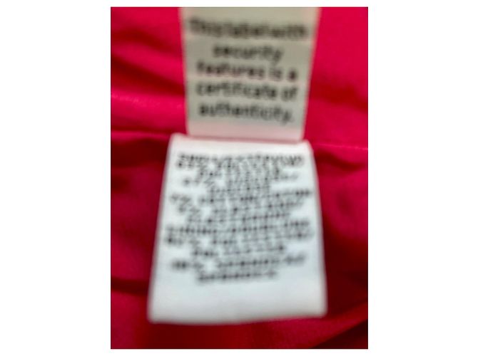 Diane Von Furstenberg DvF Jori Kleid in Grau in Rot mit seitlicher Raffung Koralle - Ansicht 7