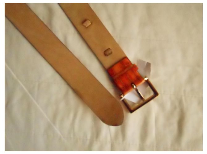 MAX MARA brandneuer Echtledergürtel Cognac - Ansicht 9
