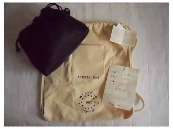 Weekend Max Mara MAX MARA WEEKEND nuovissima pochette in vera pelle. Nero - vista 11