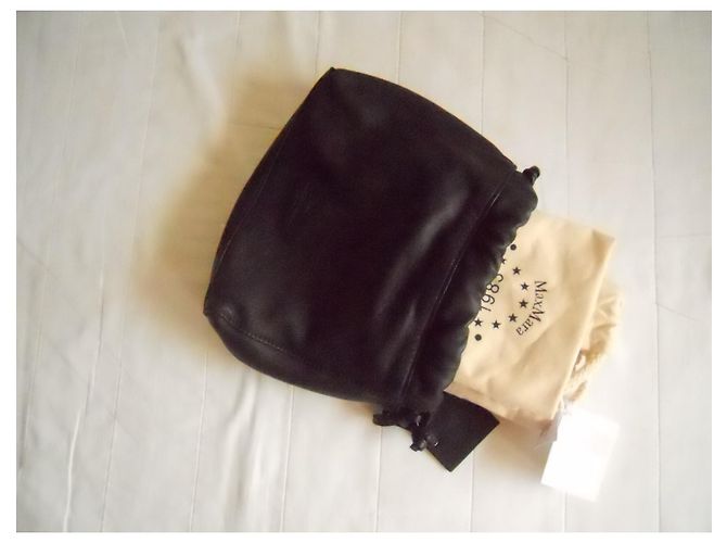 Weekend Max Mara MAX MARA WEEKEND nuovissima pochette in vera pelle. Nero - vista 14