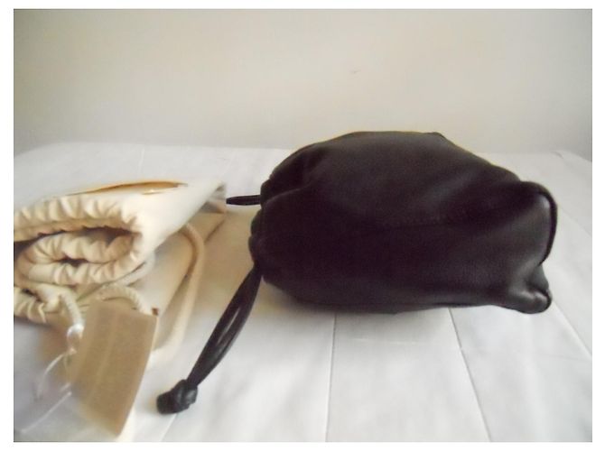 Weekend Max Mara MAX MARA WEEKEND nuovissima pochette in vera pelle. Nero - vista 15