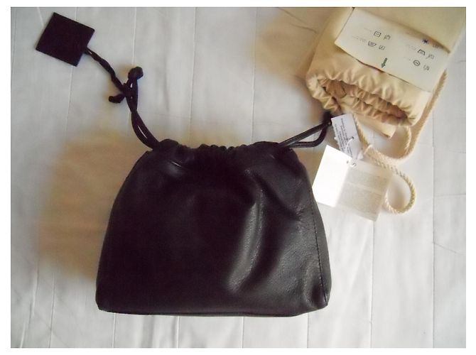 Weekend Max Mara MAX MARA WEEKEND nuovissima pochette in vera pelle. Nero - vista 2