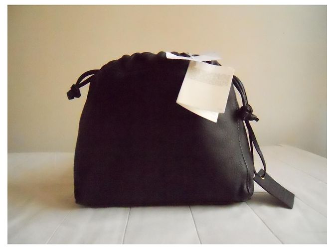 Weekend Max Mara MAX MARA WEEKEND nuovissima pochette in vera pelle. Nero - vista 3