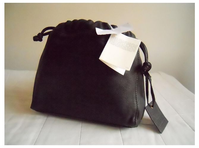 Weekend Max Mara MAX MARA WEEKEND nuovissima pochette in vera pelle. Nero - vista 4