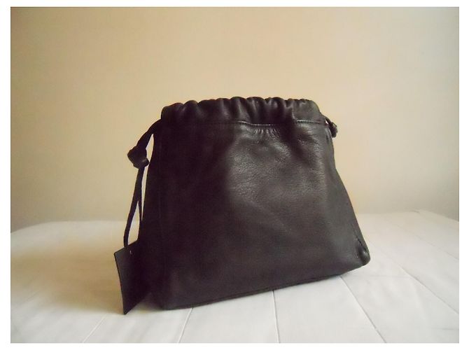 Weekend Max Mara MAX MARA WEEKEND nuovissima pochette in vera pelle. Nero - vista 6