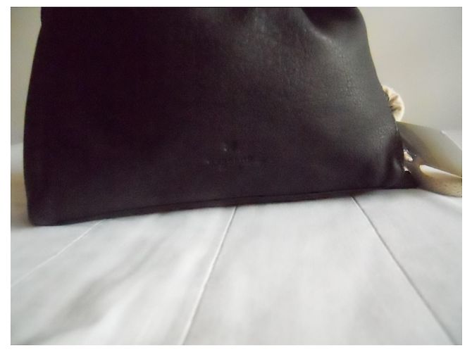 Weekend Max Mara MAX MARA WEEKEND nuovissima pochette in vera pelle. Nero - vista 9